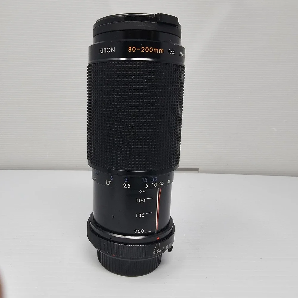 Kiron Tele Zoom‎ Camera Lens 80-200mm f/4 - 1:4 With Filter Shylight & Hood